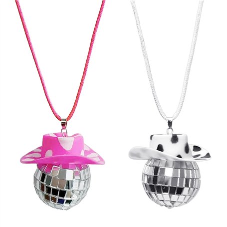 2 Pièces De Pendentifs Boule Disco