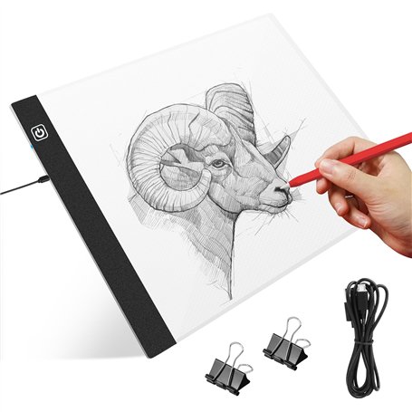 VFANDV Tablette Lumineuse A4