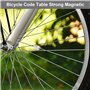 DELAESI Aimants pour rayons de vélo - Aimants pour rayons de vélo - Pour vélos électriques, vélos de sport, VTT