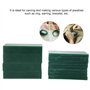 15 PCS 4/6/8/21/23mm Épaisseur Vert Sculpture Cire Morceau, Gravure De Bijoux Faire Outil Mold Cire Anneau Cire de Sculpture Sol