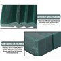 15 PCS 4/6/8/21/23mm Épaisseur Vert Sculpture Cire Morceau, Gravure De Bijoux Faire Outil Mold Cire Anneau Cire de Sculpture Sol