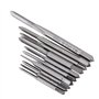 10Pcs Mini Tarauds à Fileter M1 M1.2 M1.4 M1.6 M1.7 M1.8 M2 M2.5 M3 M3.5 M1 à M3.5 de Filetage de Main de Machine en Acier à Gra