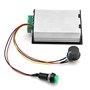 DC 6-60V 12V 24V 36V 48V 30A PWM Contrôleur de Vitesse Réglable du Moteur avec Interrupteur d'Arrêt de Démarrage Régulateur Sans