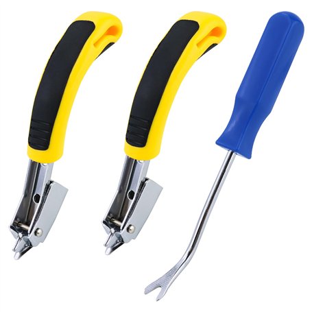 Lot de 2 outils de retrait d'agrafes pour le bureau