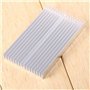 Dissipateur de Chaleur en Aluminium avec 23pcs Ailettes Haute Puissance 100x60x10mm pour Transistors à Semi-Conducteurs, PCB(Cir