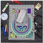 Plateau de perles pour la fabrication de bijoux -Fournitures de perles Pour fabrication de colliers et bracelets - Planche de me