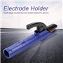 Aiggend Support d'électrode de bâton de soudage, support d'électrode en cuivre pur 300 A isolé lampe de poche non chaude pince d