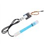 VBESTLIFE Module de capteur PH 5 V + PH Capteur Composite Test d'électrode Capteur Code avec connecteur BNC