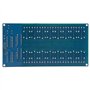 Module de Relais, Carte de Commande de Module de Relais 5 V 16 Canaux, avec Protection Optocoupleur pour Module Microcontrôleur