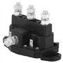 Treuil 12V, relais solénoïde, 6 bornes 12V Contacteur de relais de commutateur de solénoïde d'inversion de moteur de treuil Cont