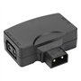 Connecteur Adaptateur D-Tap vers USB 5V pour Batterie de caméscope à Montage en V pour appareils BMCC/Moniteur/Smartphone/USB