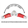 Broco Welding Support magnétique 20 ° -200 ° Angles réglables Aimant de soudage Porte-soudage magnétique Accessoires d’outils de