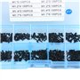 KSTE 1000pcs Vis CROISETTE tête autotaraudeuse boulons Assortiment Kit M1 M1.2 M1.4 M1.7