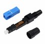 HONGLEI Connecteur rapide en fibre SC/UPC (APC) -C Adaptateur de connecteur rapide en fibre optique pour FTTH ODF CATV-10PCS