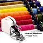 Accessoire pour Machine à Coudre Pied-de-biche à Clip latéral pour surjet, Pied-de-biche pour surjet avec Clip de Coupe pour Mac