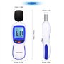Sonomètre Ejoyous, Portable Digital Decibel Meter Mesure du Bruit Audio 30-130dBA, mA Pour le Contrôle de la Qualité Sonore