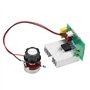 Contrôleur de Vitesse de Moteur à Courant Alternatif AC 0-220V 4000W 40A régulateur de Tension LED gradateurs composant électron