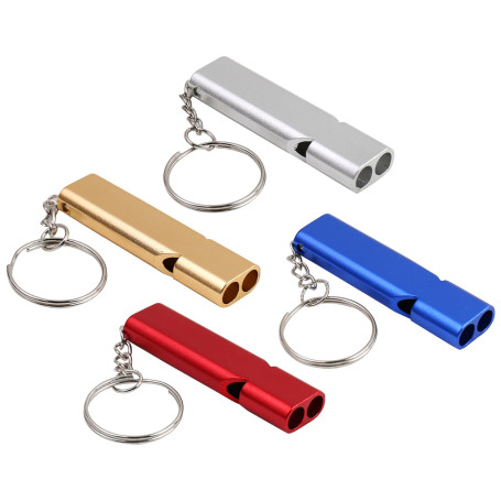 Noopel Sifflet de survie d'urgence à double tube