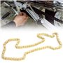 Aramox Dirt Bike Chain Drive, Moto 48 maillons 420 Chaîne de Transmission pour 50 110 Pit Quad Dirt Bikes Kart