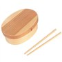 TOPINCN Box Lunch Containers Élégant Boîte À Japonaise Traditionnelle avec des Baguettes en Bois-Sushi