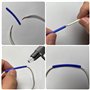 Newaner Gaine Thermorétractable,560 Pièces Tube Thermorétractable Ratio 2:1, Kit de Tube de Câble Thermorétractable D'isolation 
