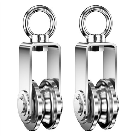 Frevoitna 2 Pièces poulie de levage