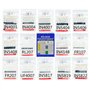 BOJACK 240 Lot de 14 Valeurs Redresseur Diodes Sac Assortiment Kit Pour Arduino (1N4001 4004 4007 4148 5404 5406 5408 5817 5819