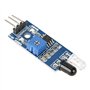 Lot de 5 Modules de Capteur Infrarouge Anti-Obstacle pour Voiture Intelligente Robot 2-30 cm Détection à Distance Réglable Capte