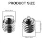 Adaptateur De Filetage 1/4" à 3/8 Pour Adaptateur De TréPied