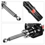 Frankberg 2x Amortisseur à gaz Pression du gaz Essieu Avant Compatibles avec A2 8Z0 2000-2005 Cordoba 6L2 2002-2009 Fabia I 6Y2