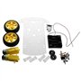 DollaTek Encodeur Intelligent de Vitesse de kit de châssis de boîte de Batterie de Voiture de Robot de Moteur pour Arduino