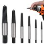 6 Pièces Extracteur de Vis