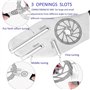 XINSUO® Clé de Réglage de Disque de Vélo,Clé à Disque de Vélo,Bike Clé à Disque Rotor de Vélo,Régleur Frein Velo avec 2 Plaquett