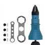 Adaptateur de perceuse électrique sans fil pour pistolet à rivet électrique - Adaptateur d'écrou à riveter - Accessoires pour ou