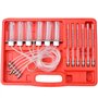 Zoomtools Ensemble d'adaptateurs de débitmètre d'injecteur Diesel à 6 cylindres, kit de Test de Fuite de Diesel à Rampe Commune