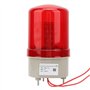 220VAC Rotatif Clignotant Signal Lumière Rouge LED Avertissement Lumière Industrielle Signal Avertissement Lampe97mm Diamètre