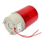 220VAC Rotatif Clignotant Signal Lumière Rouge LED Avertissement Lumière Industrielle Signal Avertissement Lampe97mm Diamètre