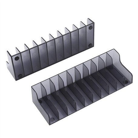 ASHATA 2 pièces CD porte-cartes de jeu support de stockage support d'organisation support compatible pour PS4/pour SLIM/pour PRO