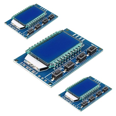 GERUI Lot de 3 générateurs de signaux d'impulsion PWM à 1 canal avec cycle de travail de fréquence d'impulsion PWM réglable