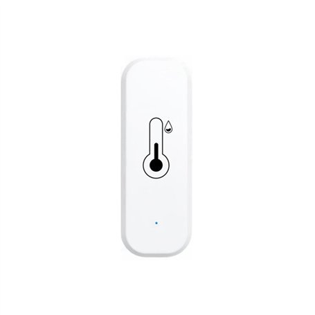 GERUI Thermomètre hygromètre intelligent Wi-Fi - Mini thermomètre numérique intérieur et capteur d'humidité - Application pour c