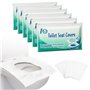 MAIYADUO 60 Protection Cuvette Toilette Jetable - Protège Cuvette WC Jetable - Housse de Siege de Toilette WC Jetable - Emballag