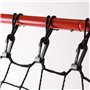 Lot de 20 clips durables en plastique pour filet de football pour une application sûre et facile, taille universelle – S'adapte 