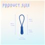 Zzcy 150 Pcs Tirette de Remplacement en Nylon Cordon de Tirettes de Fermeture Eclair Colorées Cordon de Tirage Extension Rallong