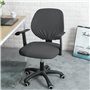 ZBHDEYG Housse de siège en 1 pièce, housse de dossier de chaise de bureau, housse de siège antidérapante, ensemble de protection