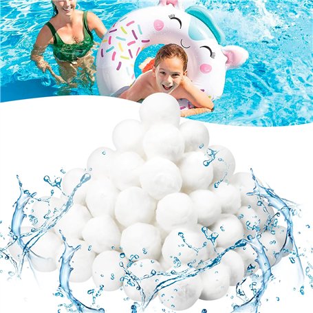 Zikenis Balles filtrantes Piscine 700 g