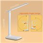 Aweskmod Lampe de Bureau LED Contrôle Tactile Protectiondes Yeux, Lampes Bureau lampe de Table Dimmable 3 Modes de Couleur 3 Niv