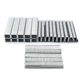 NUZAMAS Lot de 3000 agrafes mixtes d'extérieur – Pour porte