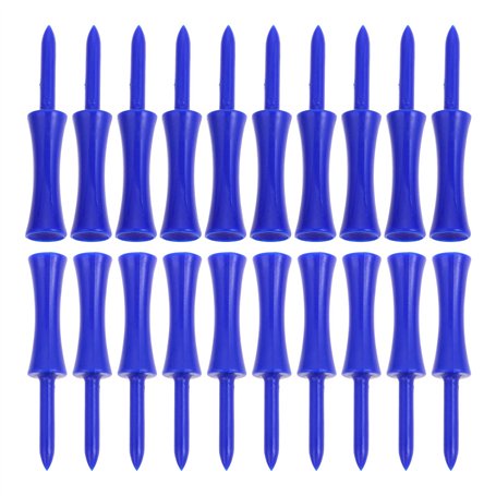 100pcs Golf Tees Tee de Golf Plastique Step Down Tees de Golf Château gradué Té Hauteur contrôle