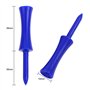 100pcs Golf Tees Tee de Golf Plastique Step Down Tees de Golf Château gradué Té Hauteur contrôle