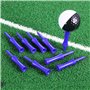 100pcs Golf Tees Tee de Golf Plastique Step Down Tees de Golf Château gradué Té Hauteur contrôle